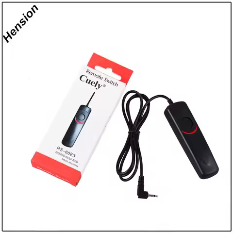 RS-60E3 Shutter Release Remote Control Cord for Canon 1300D 1100D 1200D 100D 350D 550D 650D 750D Pen