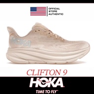 【100% authentic】Hoka Clifton 9 Shifting Sand running Shoes for Men Sneakers