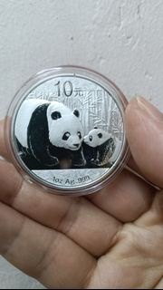 2011年中國熊貓銀幣 一安士