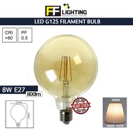 FFL LED FILAMENT BULB G125 8W E27 WARM WHITE FF LIGHTING E27 BULB EDISON BULB VINTAGE LIGHT