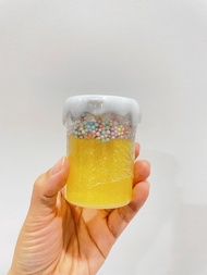 Bestseller| Glitter Slime Jelly Toys - Rainbow Colorful Mainan Sensory Boba