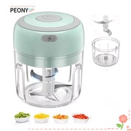 PEONYSG Portable Veggie Chopper, Mini Multifunctional Electric Garlic Chopper,  Long Battery Life Re