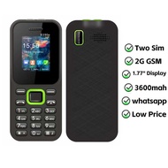 Low-End 1.8-Inch Elderly Phone Straight Dual Card Button Elderly Phone Mini Phone