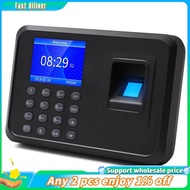 In stock-F01 Time and Attendance Machine Fingerprint Punch Card Machine Time Attendance Machine Attendance Speed 1 Sec/Time