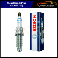 (1pc) Bosch ZGR6STE2 Spark Plug - BMW 1 3 7 X6 Z4 series / E71 E82 E89 E90 F01 (3.0L N54/N55 I6 engi
