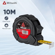 Mitsushi Measuring Tape 10M/7.5M/5M/3M Standard Meter Tape Ruller Measure Steel Tape Measure /Steel 