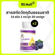 BENJA OIL I Plus Berry (เบญจออยล์ ไอ พลัส เบอร์รี่) สารสกัดวัตถุดิบธรรมชาติ 14 ชนิด 1 กระปุก 30 แคปซ