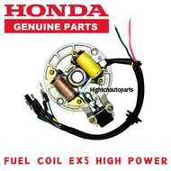 HONDA EX5 HIGH POWER FUEL COIL MAGNET COIL + PLATE COMP SET STARTER COIL ORIGINAL (GN5)