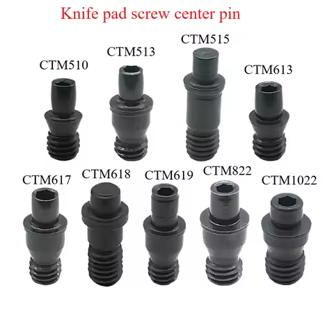 50Pc CNC Lathe Turning CTM Screw Cutting Tools Parts Inner Hexagon Pin Screw CTM510 CTM513 CTM515 CT