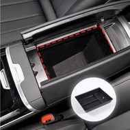 For Mercedes Benz AMG EQS EQE 350 450 2022-2024 ABS Car Center Console Armrest Storage Box Organizer