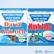 Sách - Combo Phương Pháp Giải Toán Chuyên Đề Đại Số Và Giải Tích 11 + Hình Học 11 (Bộ 2 Cuốn) - HA -