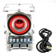 Bluetooth Speaker DIY Kits DC 5V LM386 4ohm 5W Speaker Teaching Practice with Level Indicator 1Set