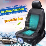 QINMEI Fan Ventilation Seat Covers, Fan Blowing 12V Car Summer Cool Cushion, Cool Air Seat Cushion S