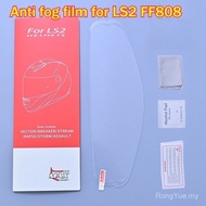 Anti fog film for LS2 ff808 Ff808 FF808 Motorcycle Helmet Lens Visors lens Anti fog sticker Helmet A