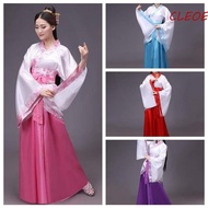 CLEOES Chinese Ancient Dress, Stage Costumes Oriental Fairy Princess Chinese Hanfu Skirt, Traditiona