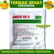 Amoxi 50 S 100 GRAM SATAN - Effective Medicine for Digestion of Chickens, Cows, Pigs, Joss - Like Am