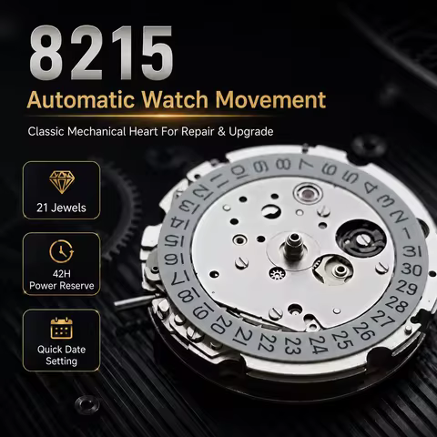 Miyota 8215 Automatic Watch Original Movement Men's Accessories Mechanical Movement Replacement Part