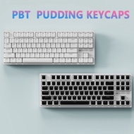 PBT pudding keycaps OEM profile for 61/87/104/108 /64/68/84/96/980 keycaps set