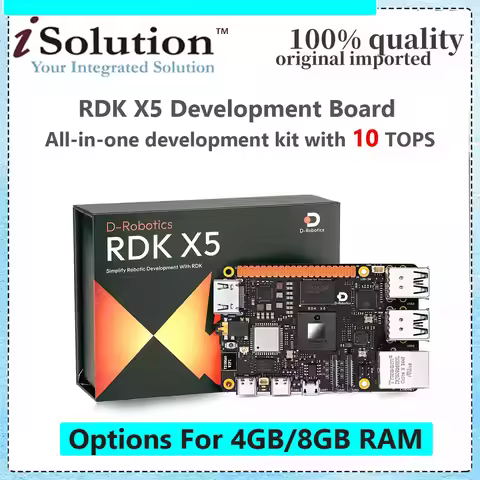 RDK X5 Robot Development Kit 4GB 8GB RAM AI Large Model with Sunrise 5 Chip 10TOPS Computing for Ele