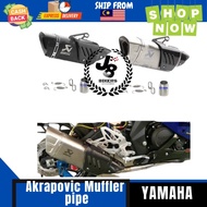 YAMAHA Motorcycle Exhaust Scooter Modified exhaust Akrapovic Muffler pipe Sport Bike R15v3 R25V3 MT0