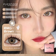 (0.00S/D-7.00) Eyeshare Softlens Minus softlens 14.00mm OMG Soflen Minus lensa warna soflens Air Sof
