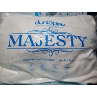PUTIH Dunlopillo Pillow Majesty Premium Corrugated Silicone Size 70x50 Soft And Smooth White Color