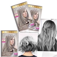 Miranda Hair Color Ash Blonde / Pewarna Rambut Grey Silver