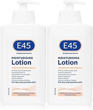 E45 Dermatological Moisturising Lotion, 16.91 Fl Oz (Pack of 2)
