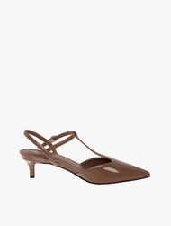 Payless Fioni Womens Zeezee T-Strap Kitten Heels - Nude_04