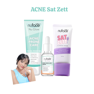 Nuface Paket Glowing Sat Zett | Nuface Acne Sat Zett
