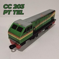 LOKOMOTIF KERETA API INDONESIA CC 203 PT TEL