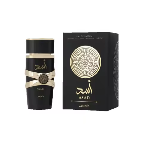 Lattafa Asad Men Eau De Parfum Spray 100ml Amber Scent Men's Perfume Original Authentic Product Long