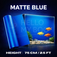2.5 FT / 75 CM Stiker Latar Akuarium Aquarium Background Sticker Fish Tank Background | PVC Waterpro