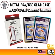 【Morgan Games】[Ready Stock] Dual Color Magnetic Metal Slab Guard Protector for Graded Slab - PSA/CGC