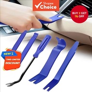 Car Audio Modification and Maintenance Blue Tool Set with Buckle, Screwdriver, and Pry Plate Disasse