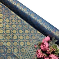 KAMDAR Songket Gold Body Copper Butta Bidang 44" Open Meter (Kain Sahaja, Belum Jahit)