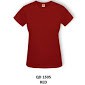 OREN SPORT Tshirt Jersey Plain 100% Microfiber Dryfit female cutting Red