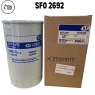 Oil Filter Sure SFO 2692 Comparable To P551257 X13201012 71422692 4429725 8-97026134-2 2800359 LP02P