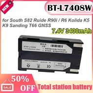 BT-L7408W 7.4V 3400mAh Battery for South S82 Ruide R90i / R6 Kolida K5 / K9 Sanding T66 GNSS Surveyi