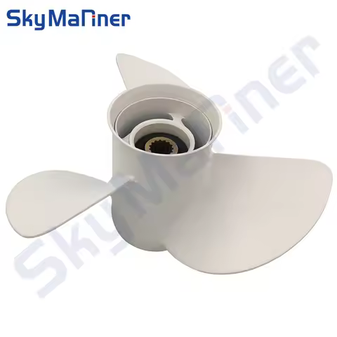 Propeller 6E5-45945-01-EL-00 13 1/4x17-K For Yamaha Outboard Motor 75HP 85HP 90HP 115HP Aluminum All