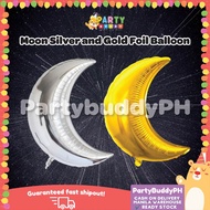 28inches Big Shape Space Moon Aluminum Foil Balloon PartyBuddyPH