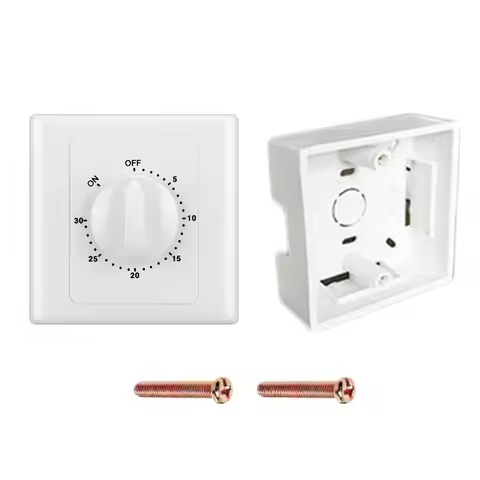 Controller Mechanical Timer Switch AC 220V 30/60/120 Min Intelligent Timer Drop Shipping
