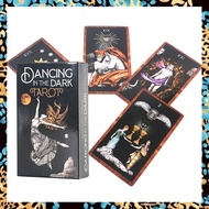การเต้นในที่มืดไพ่ทาโรต์ | พร้อมคู่มือกระดาษ | ขนาดใหญ่มาตรฐาน12X7ซม. | 78แผ่นไพ่ทาโรต์และ Guidebook เวอร์ชั่นภาษาอังกฤษ | ไพ่ยิปซี ไพ่ออราเคิล ไพ่ทาโรต์ ไพ่ยิบซี Dancing in the Dark Tarot Oracle Tarot