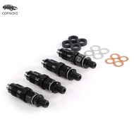 4pcs Diesel Fuel Injector 105078-0111 1050780111 78-0111 For Mazda Bravo WL WLT Ford Courier 2.5L WL