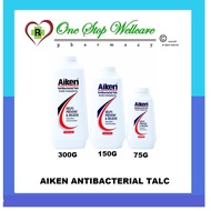 AIKEN TALKUM ANTIBAKTERIA / AIKEN ANTIBACTERIAL TALC 75G / 150G / 300G