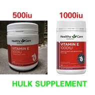 Healthy care vitamin e vit e 500iu 500 iu 200 1000iu 1000 iu 120