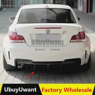On sale Car Rear Bumper Lip Spoiler Diffuser For BMW E82 1Series 1M Coupe E82 120d 135i 2007-13 For 