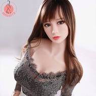 168 CM Silicone solid doll real body with skeleton non-inflatable automatic suction clip adult erotic sex supplies