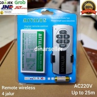 Promo REMOTE SWITCH / 4 WAY WIRELESS SWITCH 4 DEVICES COD