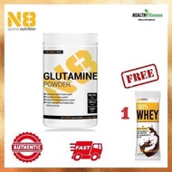 *READY STOCK* N8 GLUTAMINE AMINO ACIDS POWDER - ‼️500G UNFLAVOURED‼️